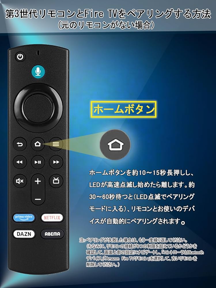 Amazon TV リモコン Amazon.co.jp: PERFASCIN 交換用リモコン Amazon Fire TV Box
